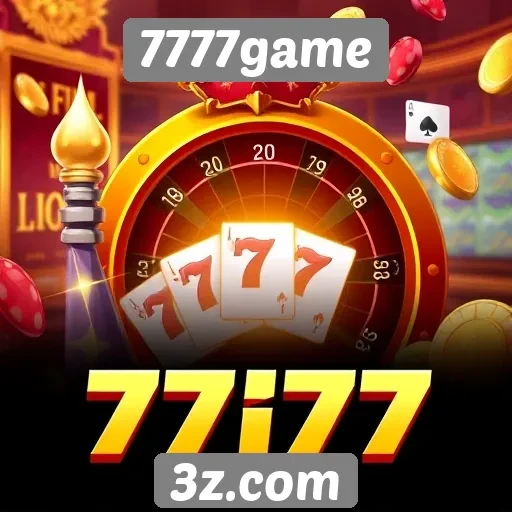 Desempenho dos jogos de cassino no 7777game